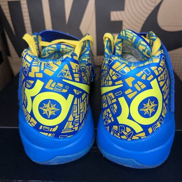 NEW Nike Zoom KD 4 “Scoring Title” 2025 FZ5916-400 Size 10.5 Blue Yellow